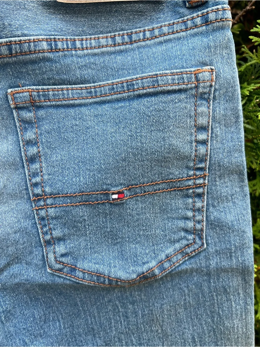 Tommy Hilfiger Light Blue Denim Jean Shorts